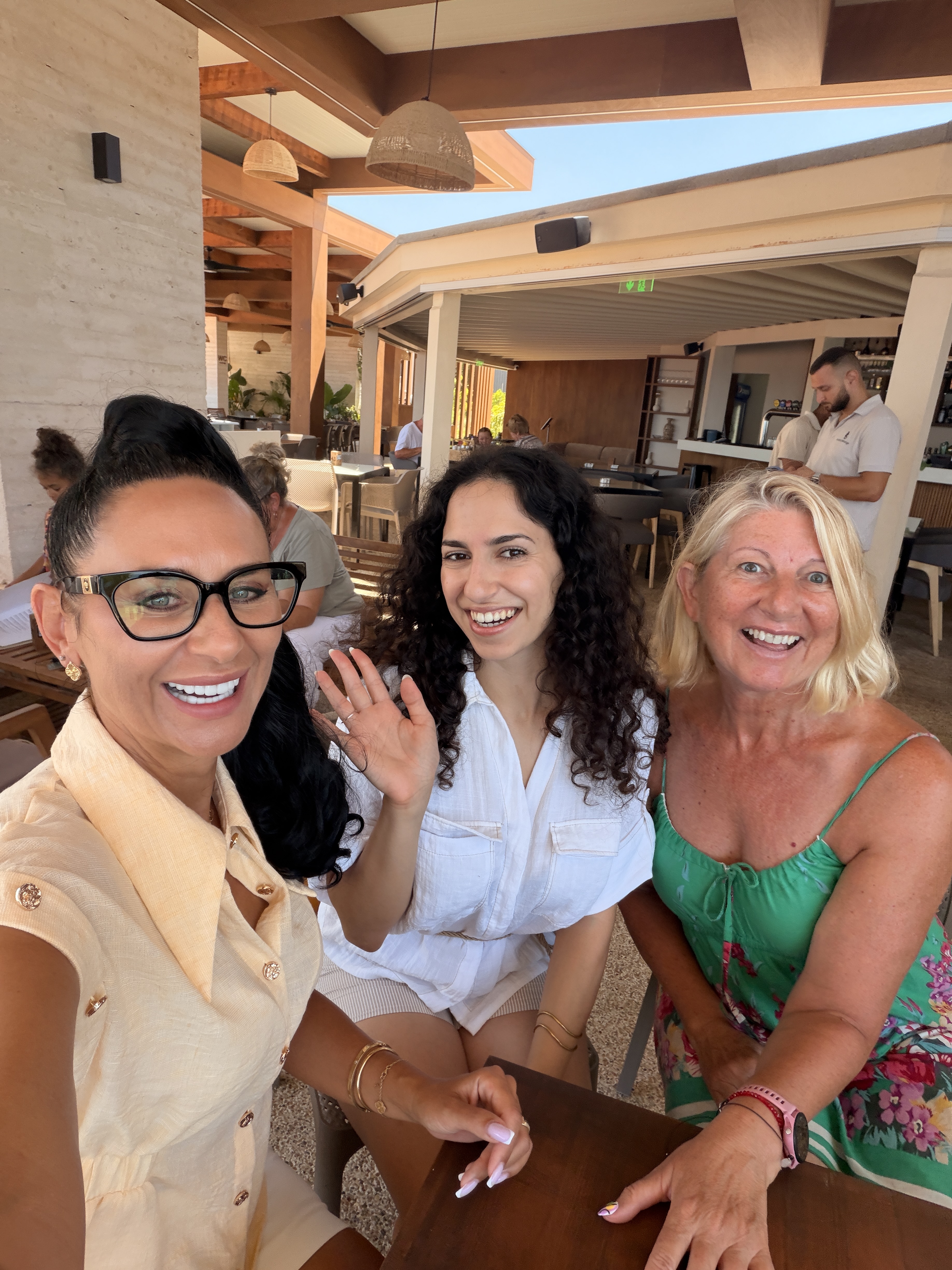 The women of WPA together at the breakfast table, 15 July 2026