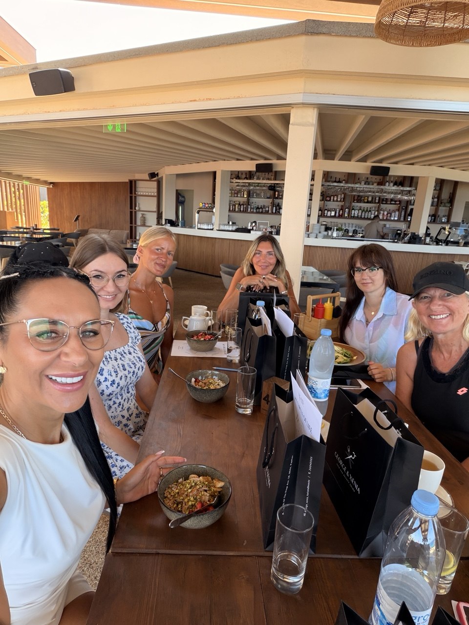 A selfie of the WPA women at the third Power Breakfast, 15 June 2026