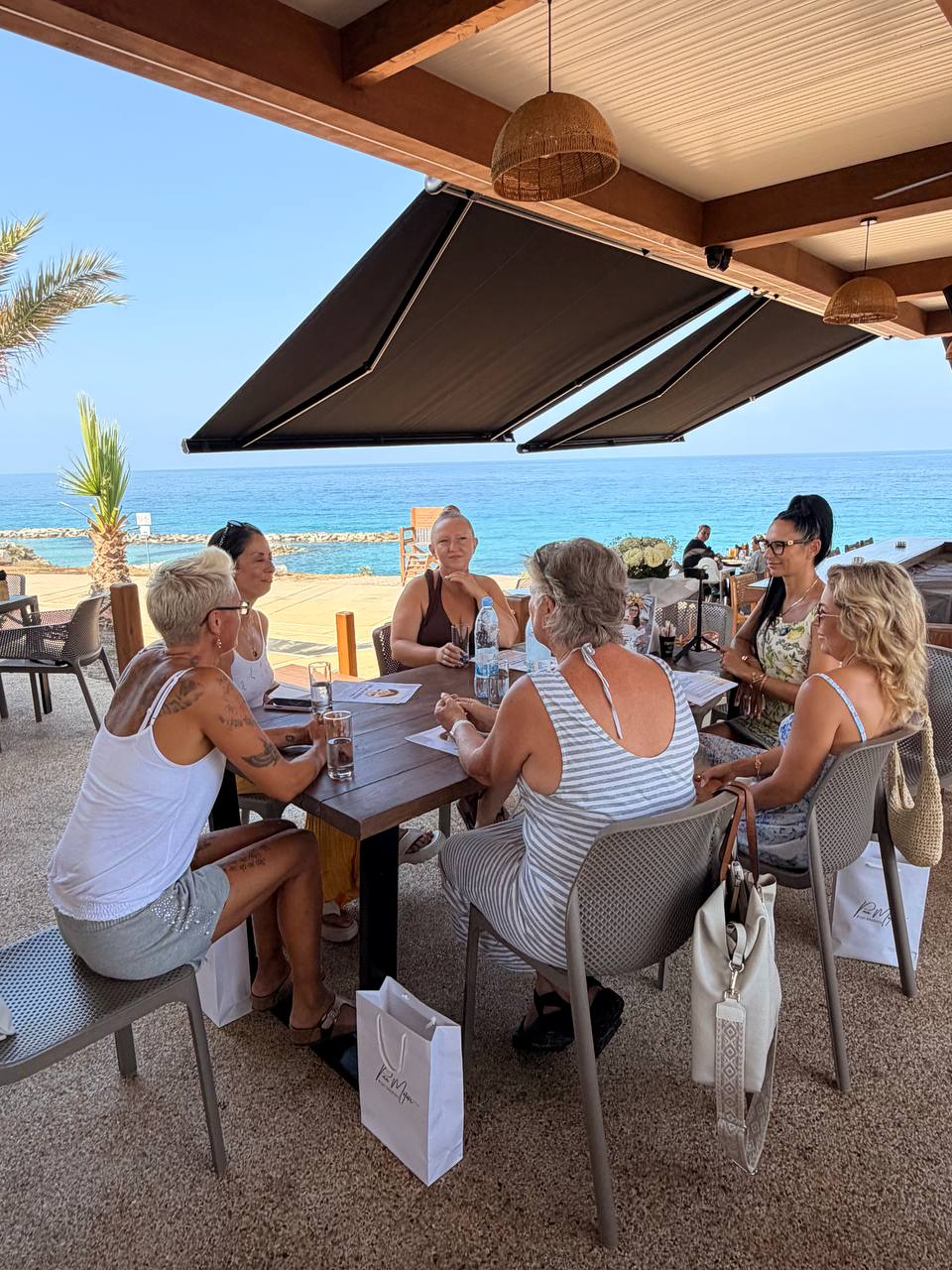 The women of WPA together over breakfast, 7 August 2026